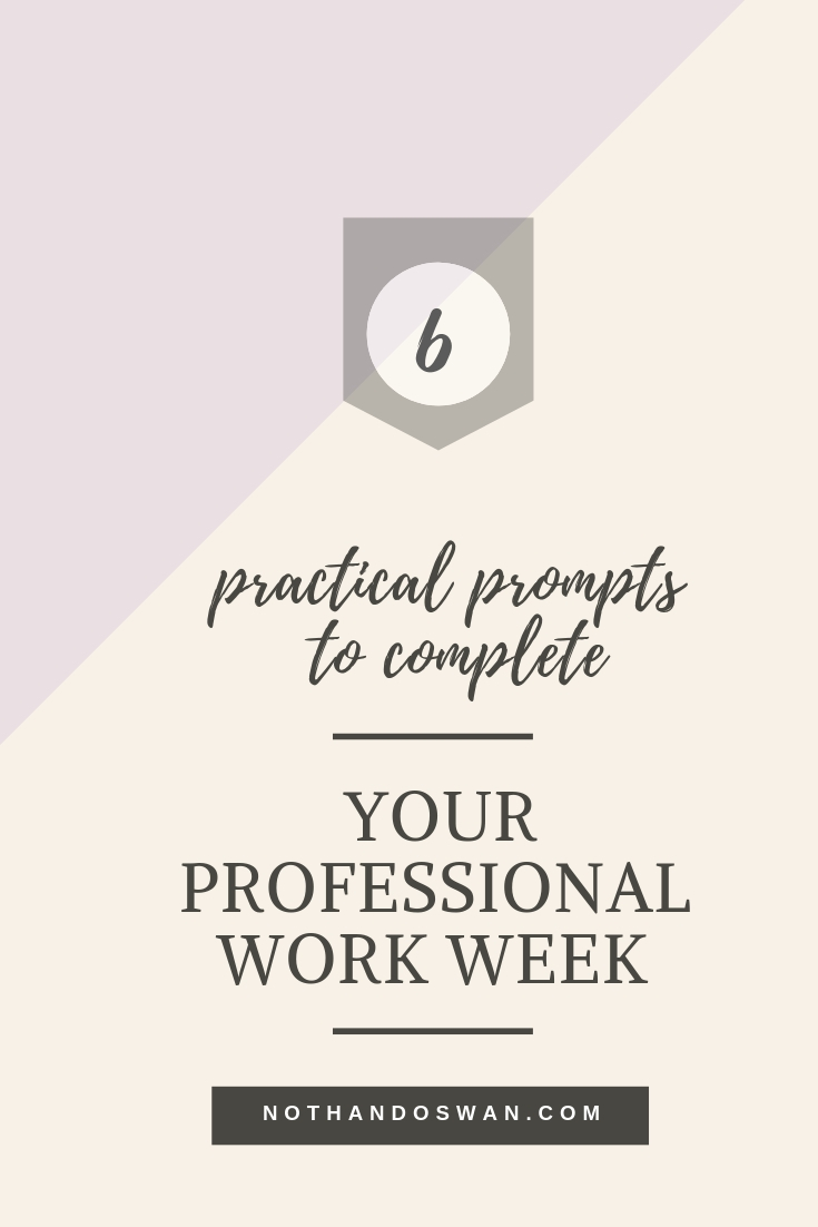 Click for 6 mindset prompts to maximize self care and refocus on goals at the end of each girl boss' productive work week.