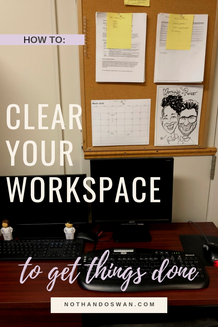 The 5 things you need to do to make any workspace - even a small one! - productive.