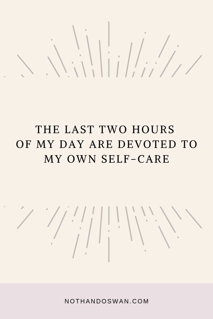 So many of us do our best when we’re on other people’s time, but don’t return this favour to ourselves. We don’t necessarily put our best into maintaining self-care and productivity when we’re “off the clock." Read this post for a 3-step formula to pour into yourself after work.