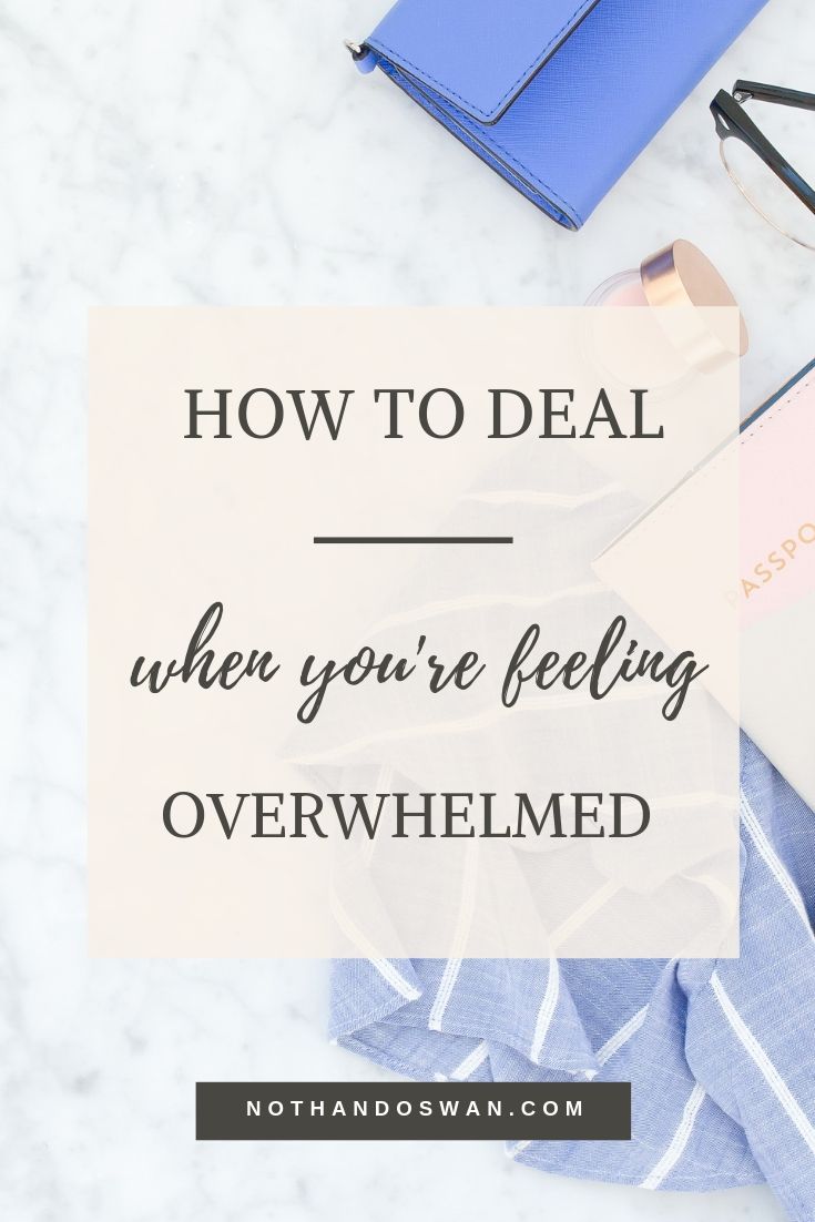 Here are three simple steps to beat overwhelm. Every. Single. Time. 