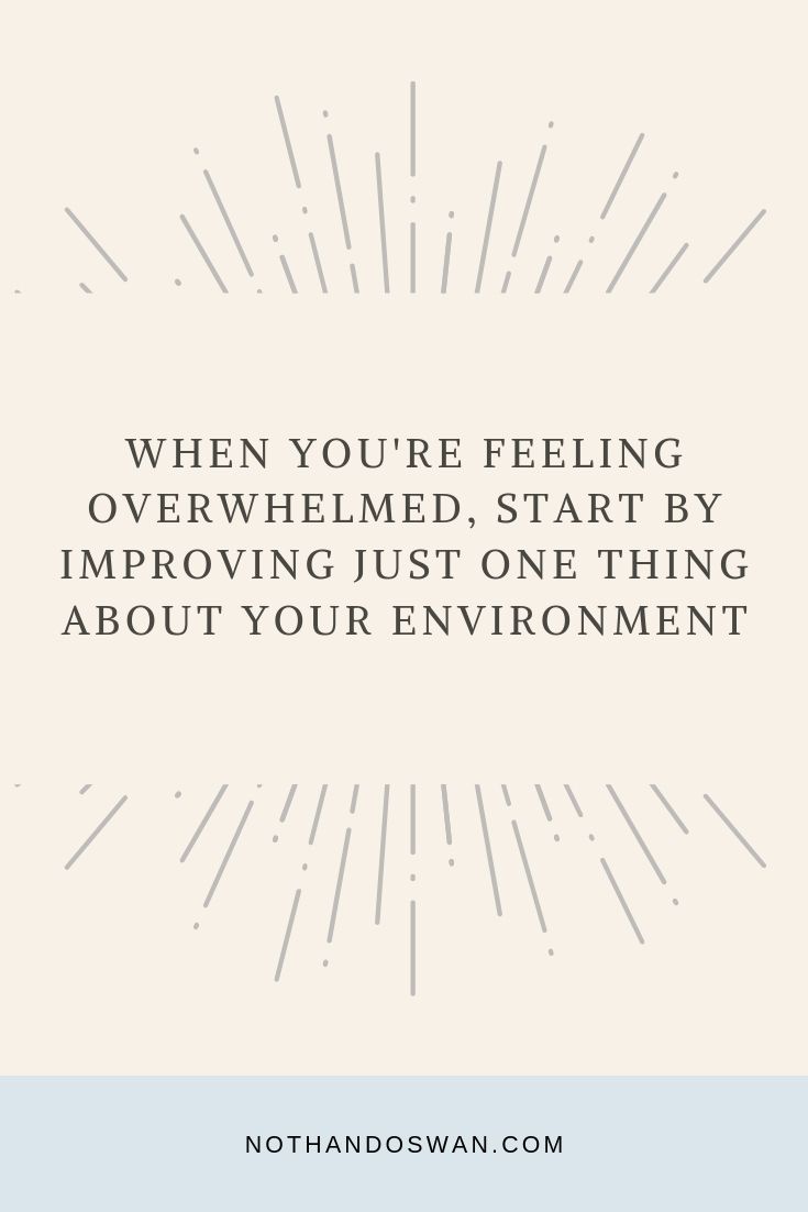 This post walks through 3 ways for you to stop feeling overwhelmed so you can start feeling productive. 