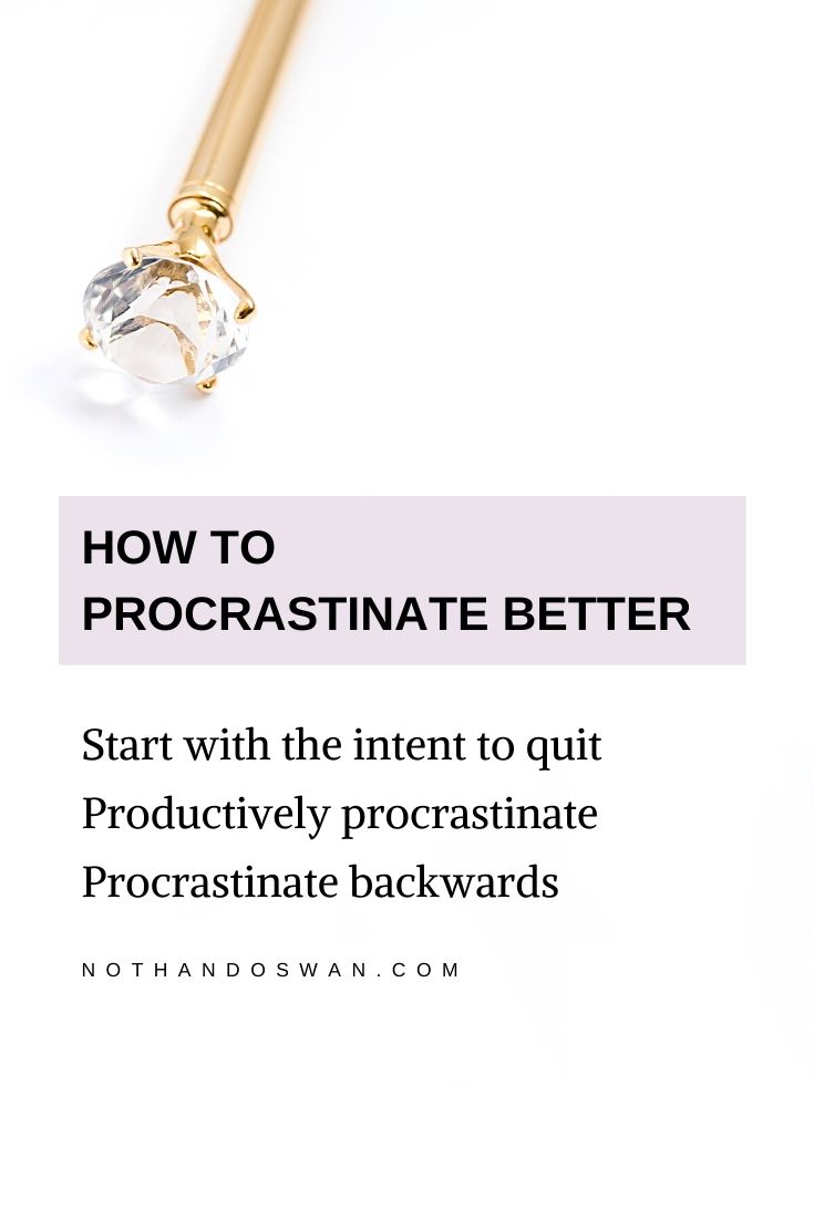 Is procrastination one of your time management skills? 'Cuz it should be. Let me show you how and why. (Click for deets)