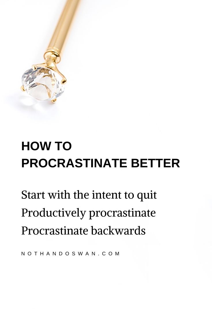 Is procrastination one of your time management skills? 'Cuz it should be. Let me show you how and why. (Click for deets)
