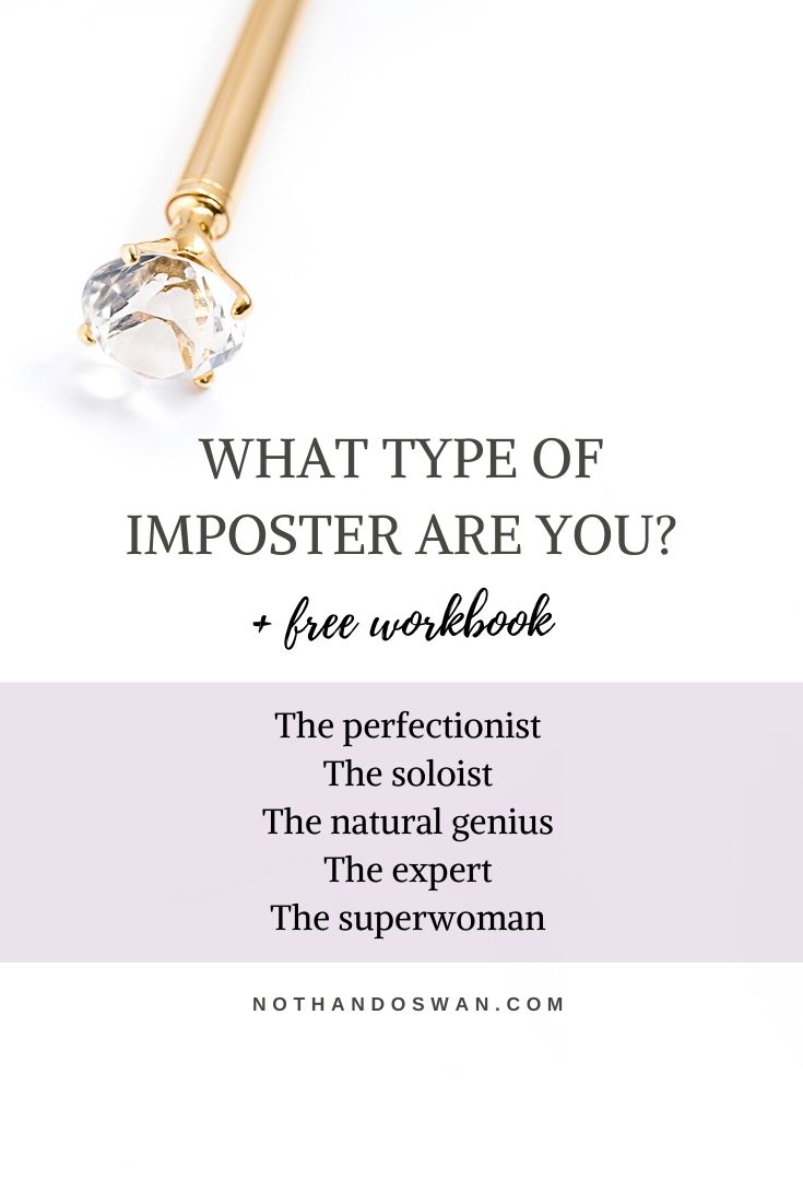 Here are the 5 imposter types. If you've fallen victim to any of them, you'll recognize it right away. Click to find which one you are and how to work past that! Imposter Syndrome | Affirmations | Personality Types | Personality Typing | Quiz