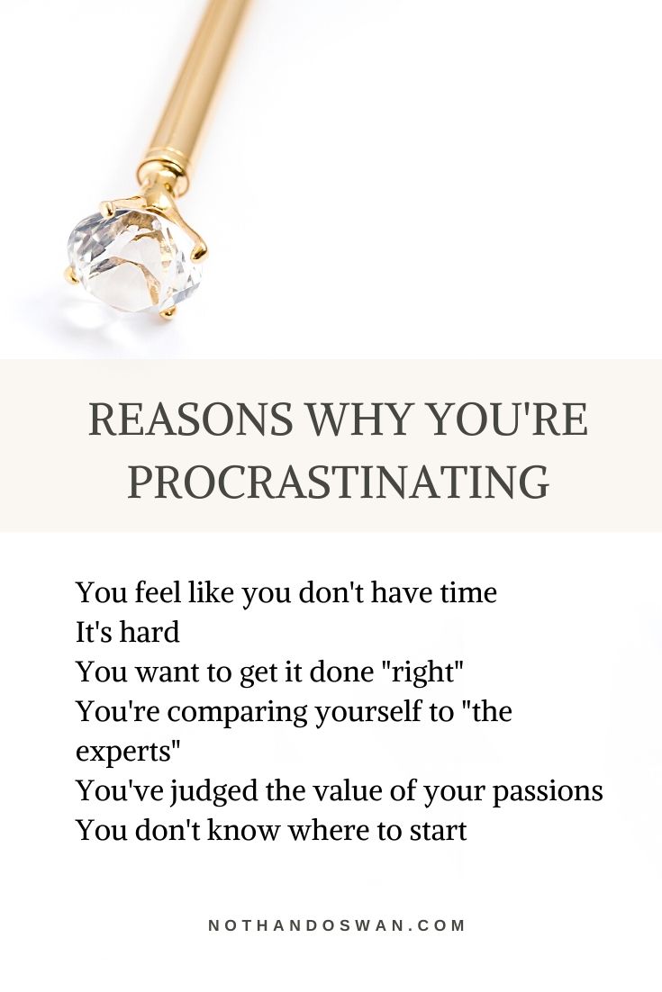 Click for the 6 most common reasons multi-passionate career women put their biggest dreams on hold, and tell me, which one is you? | Personality quiz, personality types, procrastination