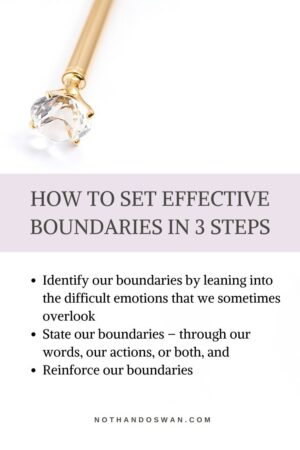Effective Boundaries - How to Make Them in 3 Simple Steps - Nothando ...